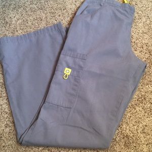 Wink extra small gray scrub pants.